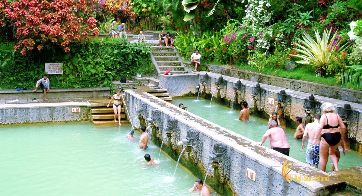 Hot spring at Banjar Village Singaraja