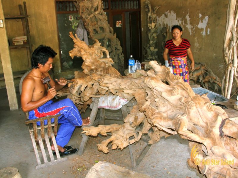 mas village, bali, balinese, wood, carving, sculptors, bali wood carving