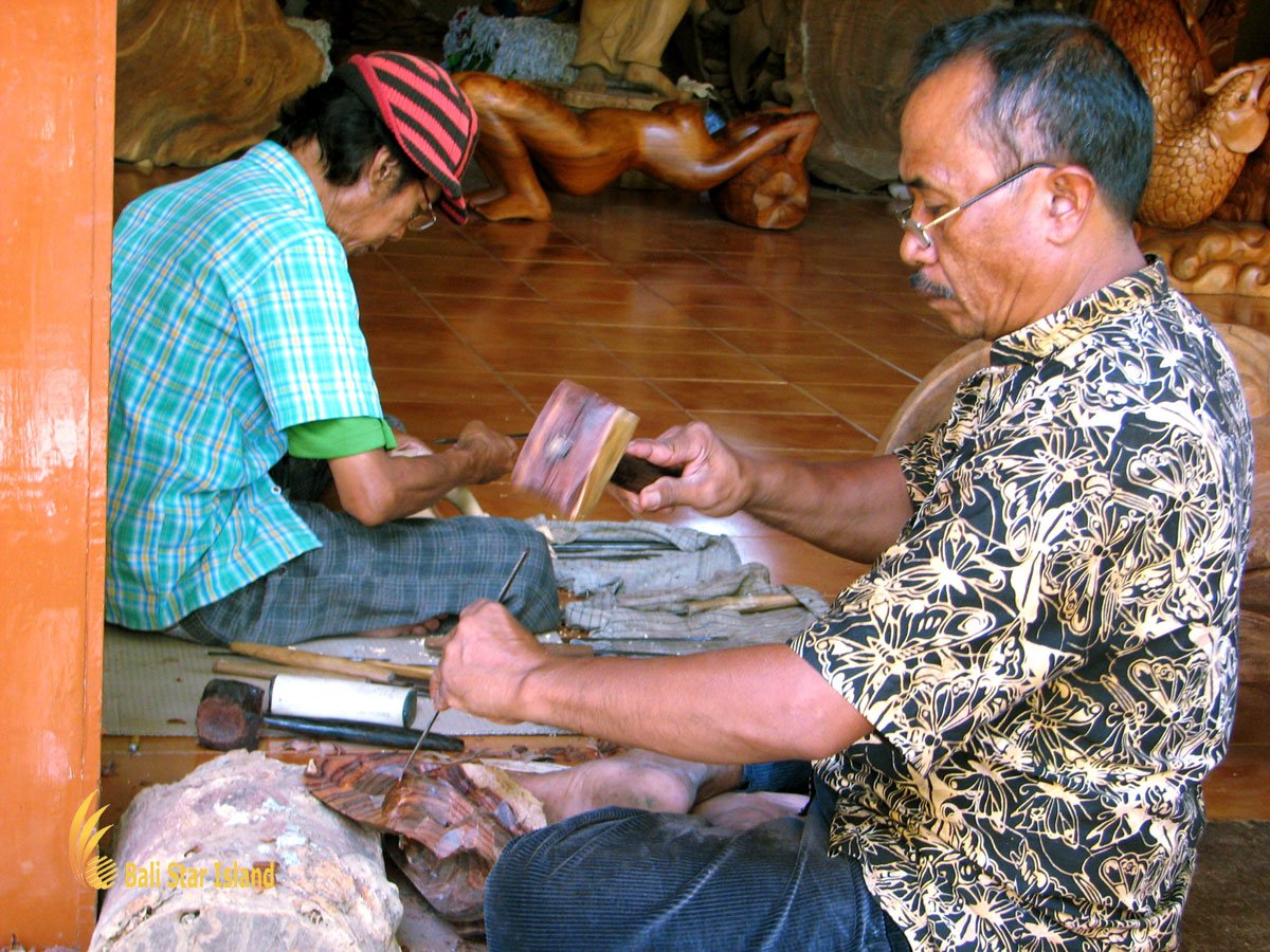 Mas Village Bali Wood Carving Center Bali Star Island
