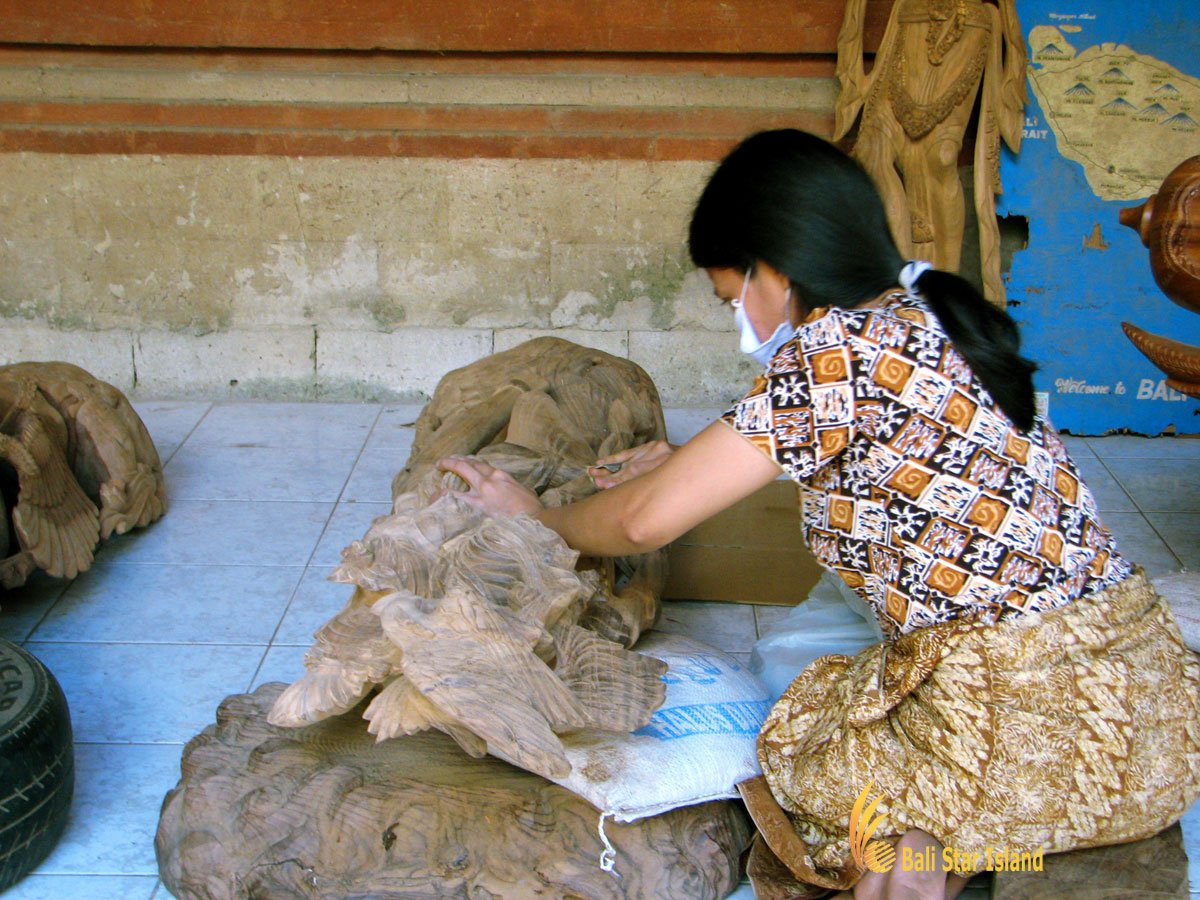 Mas Village Bali Wood Carving Center Bali Star Island