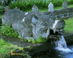 Pig Statue – Tirta Gangga Water Park