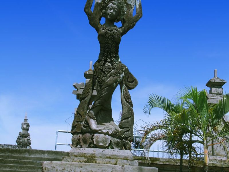 stone statue, bali, art, center, denpasar, places, interest, places of interest, bali places of interest