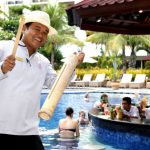 sunken pool bar, sunken bar, sunken bar grand inna, grand inna, grand inna kuta