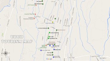 ubud village, ubud map, bali tourism, bali tourism maps, travel guides