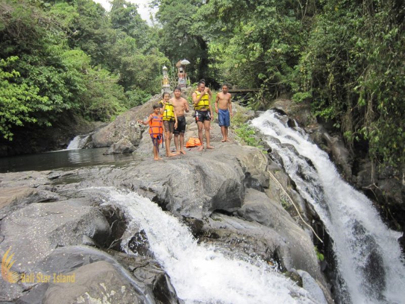 bali, waterfall, aling-aling waterfall, favorite tourist destination, beautiful scenery