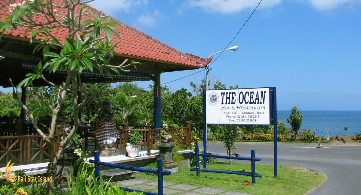 Ocean Restaurant Dinner Menu | Bali Tanah Lot Tours