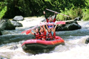 ayung river,bali rafting cycling packages