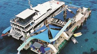 pontoon activities, bali hai, bali hai cruises