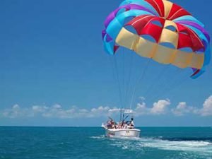 parasailing, water sport