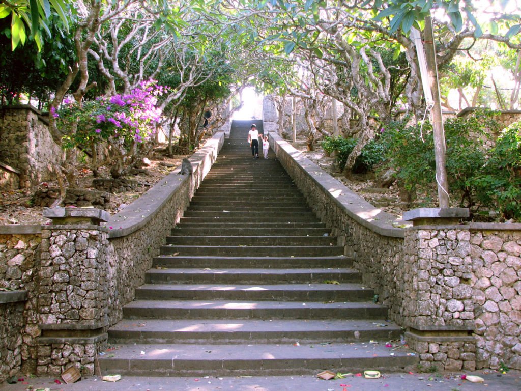 front steps, uluwatu