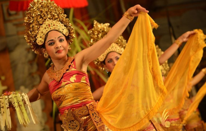 Legong Dance Tour Bali Beautiful Girls Dances (BLHD.10)