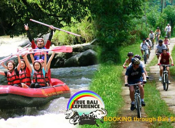 True Bali Experience Package true bali, true bali experience, cycling rafting package, adventure packages