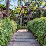 bali garden bridge, bali garden bridge access, bali garden beach resort