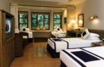 quad room, 4 single beds, quad room alam kulkul, room alam kulkul, alam kulkul resort