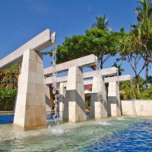 water fountain, water fountain rama beach, rama beach resort