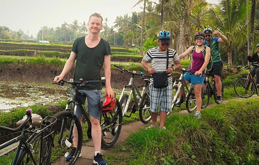 Bali Cycling Elephant Ride Experiences and Water Rafting Package