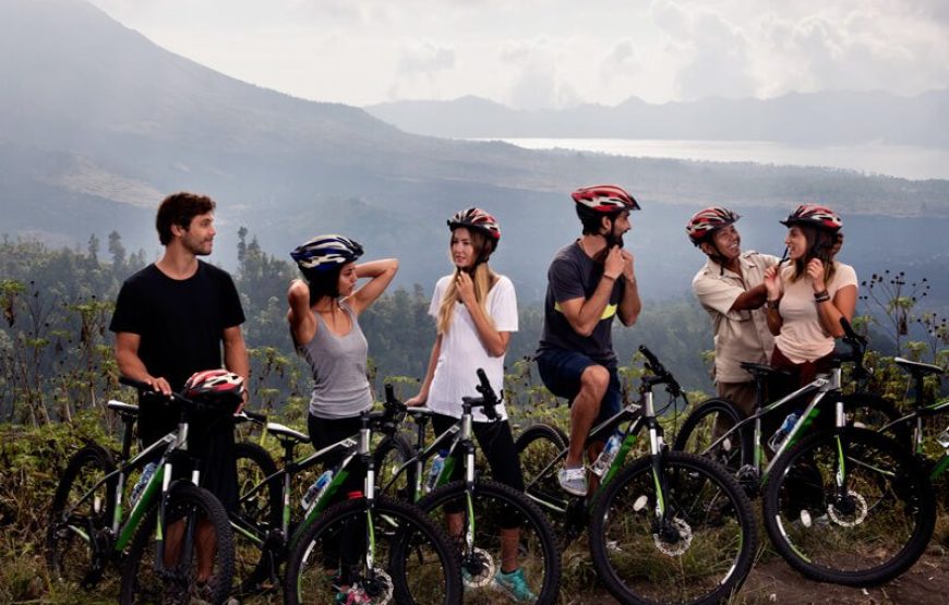Lakeside Batur Cycling Tour ended the Hot Spring (BLFD.26)
