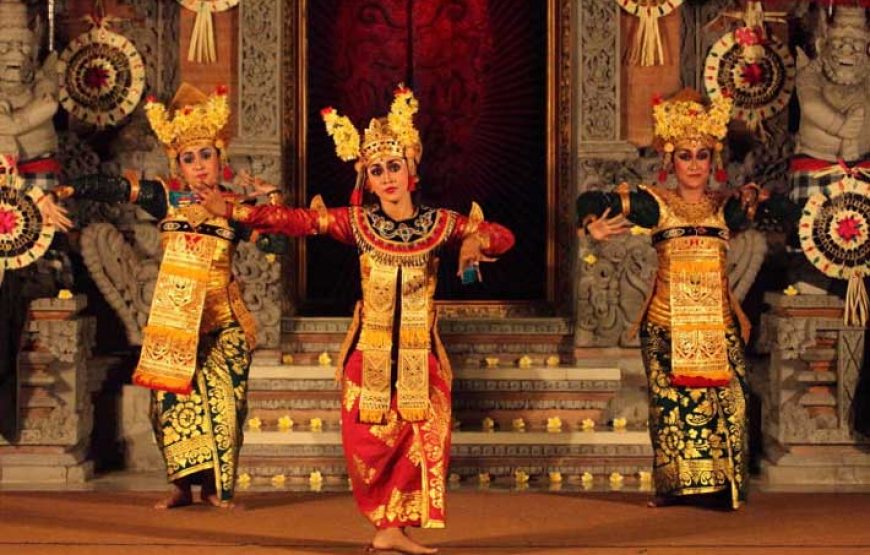 Legong Dance Tour Bali Beautiful Girls Dances (BLHD.10)
