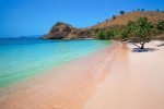 pink beach, komodo island, places to visit