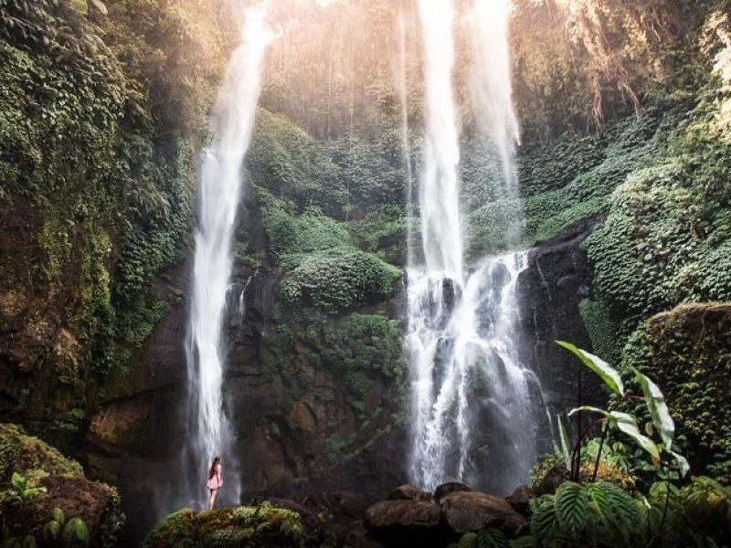 5 Breathtaking Hidden Waterfalls bali waterfall, bali tourism articles