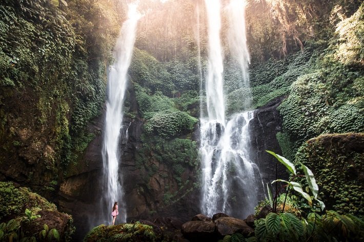 bali waterfall, bali tourism articles