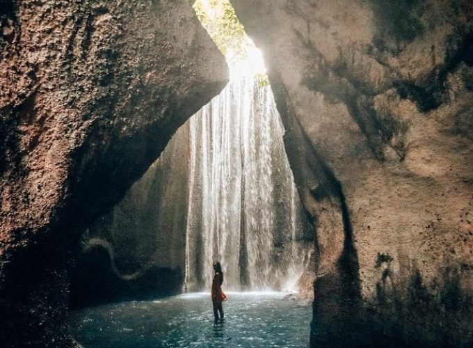 waterfall hidden treasure tukad cepung bali best waterfall