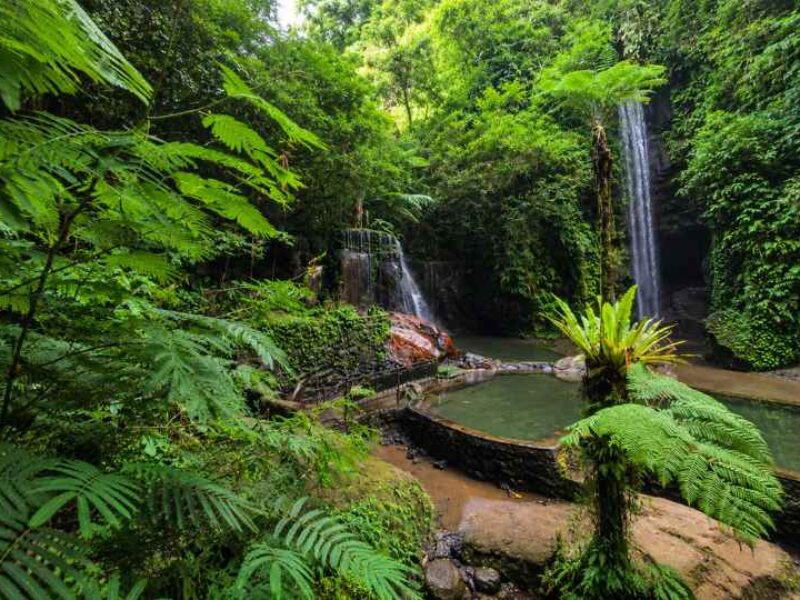 Goa Raja Waterfall, Hidden Waterfall in Bali, Bali Tourist Attraction, Goa Raja Waterfall Bali, Secret Waterfall Bali, East Bali Waterfall, Bali Nature Destination, Bali Waterfall Guide, Bali Adventure, Bali Star Island