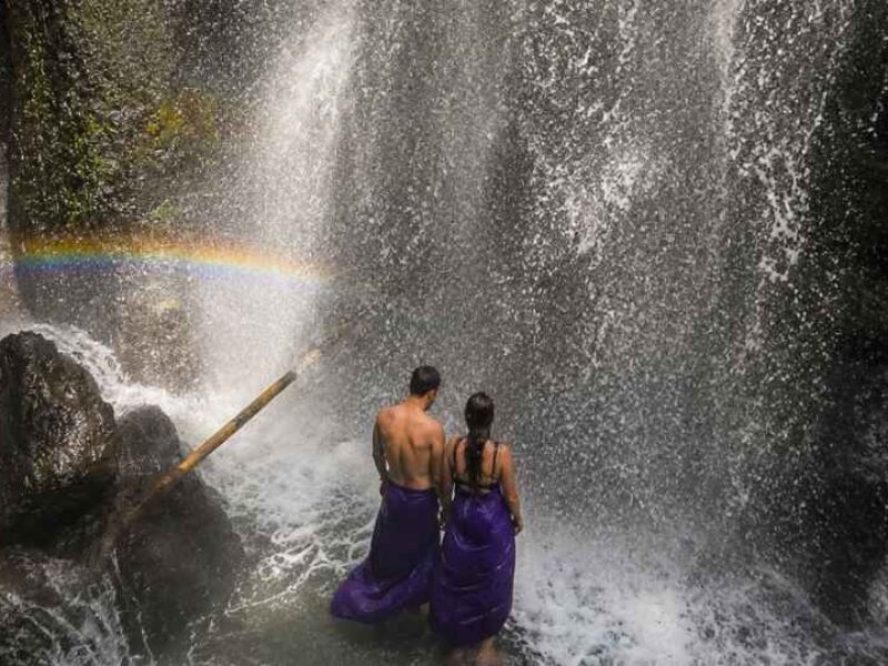 Taman Beji Griya Waterfall, Bali Purification Ritual, Bali Tourist Attraction, Melukat Ceremony Bali, Hidden Waterfall in Bali, Spiritual Experience in Bali, Taman Beji Griya Temple, Sacred Waterfall Bali, Bali Star Island