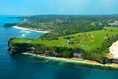 Overview of New Kuta Golf in Pecatu near Uluwatu, Bali