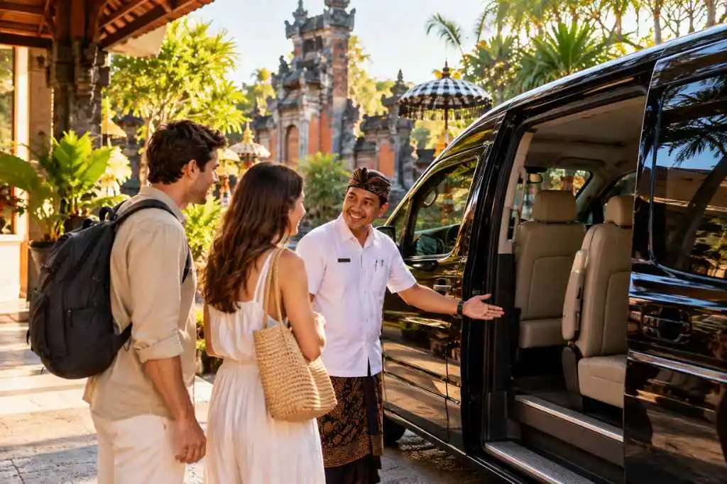 Bali Kecak Dance Tour hotel pickup with private driver